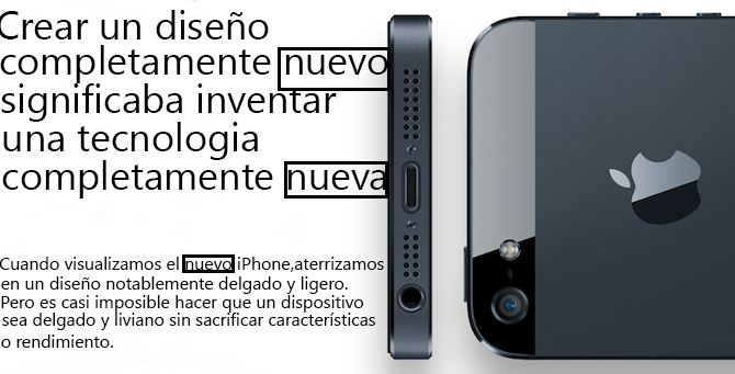 descripción Apple